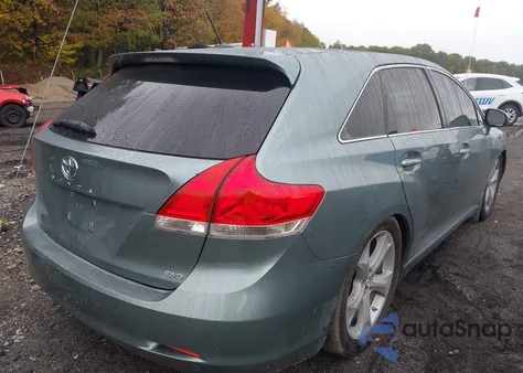 2010 Toyota Venza Base V6 z USA, uszkodzony, nr VIN 4T3BK3BB8AU044666